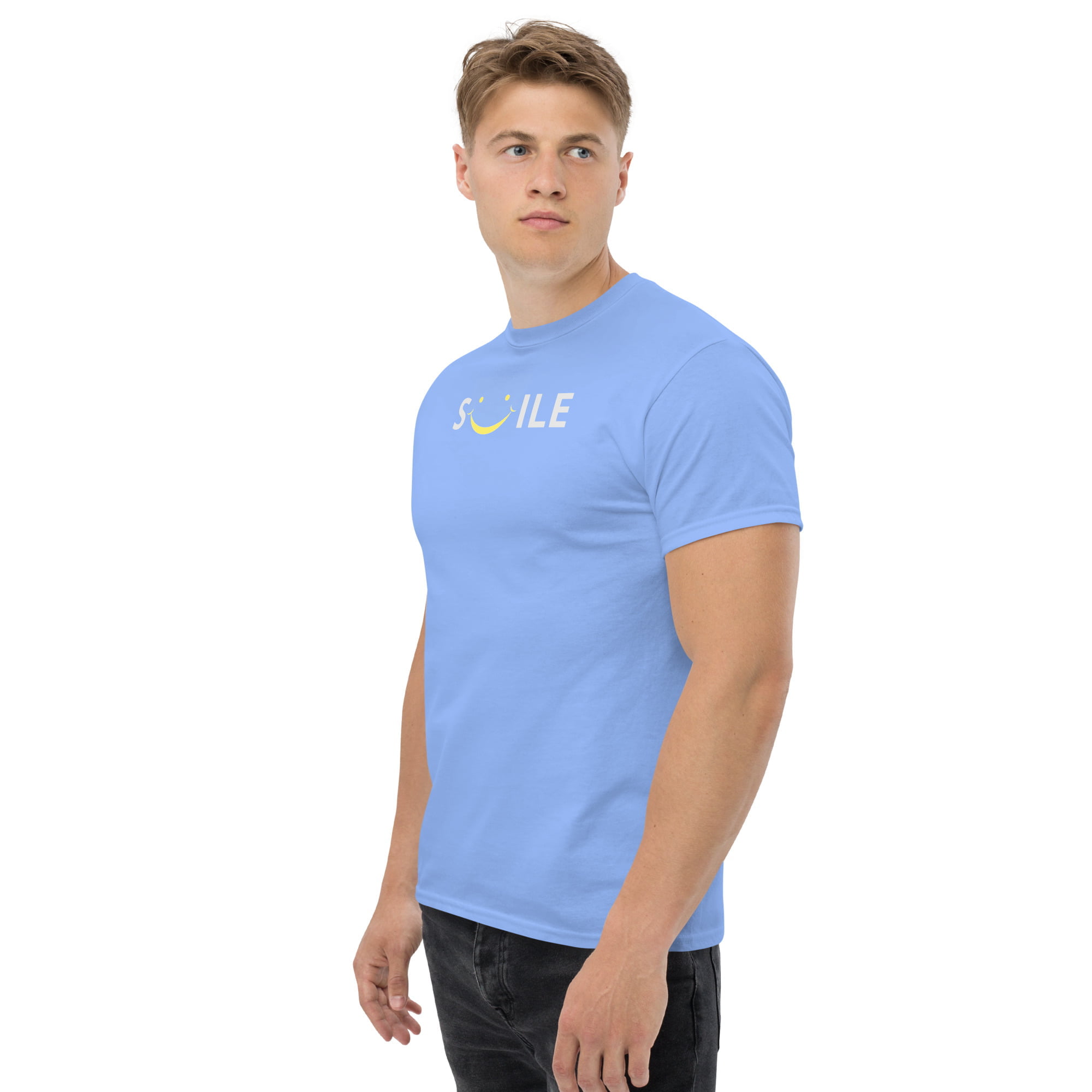 mens classic tee carolina blue left front 664465ba442c7